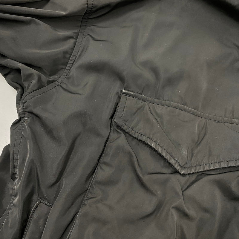 【中古品】【メンズ】 ALPHA INDUSTRIES アルファインダストリーズ TA1374-8001 FLAT POCKET FLIGHT JACKET フラット ポケット フライト ジャケット アウター 145-260330-cs-18-izu サイズ：L カラー：ブラック 万代Net店