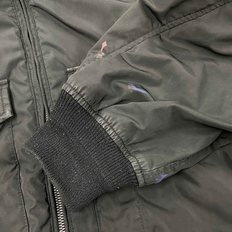 【中古品】【メンズ】 ALPHA INDUSTRIES アルファインダストリーズ TA1374-8001 FLAT POCKET FLIGHT JACKET フラット ポケット フライト ジャケット アウター 145-260330-cs-18-izu サイズ：L カラー：ブラック 万代Net店