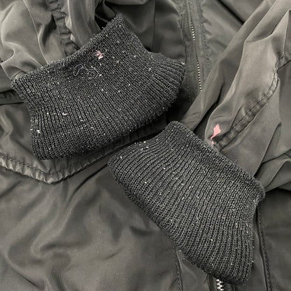 【中古品】【メンズ】 ALPHA INDUSTRIES アルファインダストリーズ TA1374-8001 FLAT POCKET FLIGHT JACKET フラット ポケット フライト ジャケット アウター 145-260330-cs-18-izu サイズ：L カラー：ブラック 万代Net店