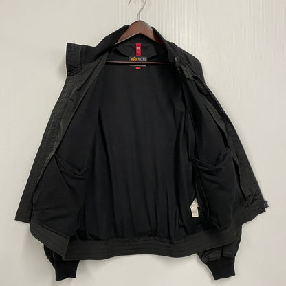【中古品】【メンズ】 ALPHA INDUSTRIES アルファインダストリーズ TA1374-8001 FLAT POCKET FLIGHT JACKET フラット ポケット フライト ジャケット アウター 145-260330-cs-18-izu サイズ：L カラー：ブラック 万代Net店