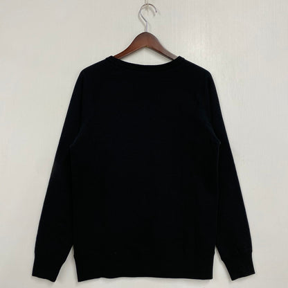 【中古品】【メンズ】 BARNS バーンズ ステンシル プリント スウェット トップス 長袖 145-260330-cs-14-izu サイズ：M カラー：ブラック 万代Net店