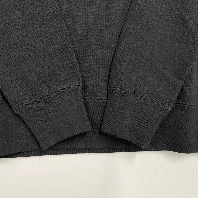 【中古品】【メンズ】 BARNS バーンズ ステンシル プリント スウェット トップス 長袖 145-260330-cs-14-izu サイズ：M カラー：ブラック 万代Net店