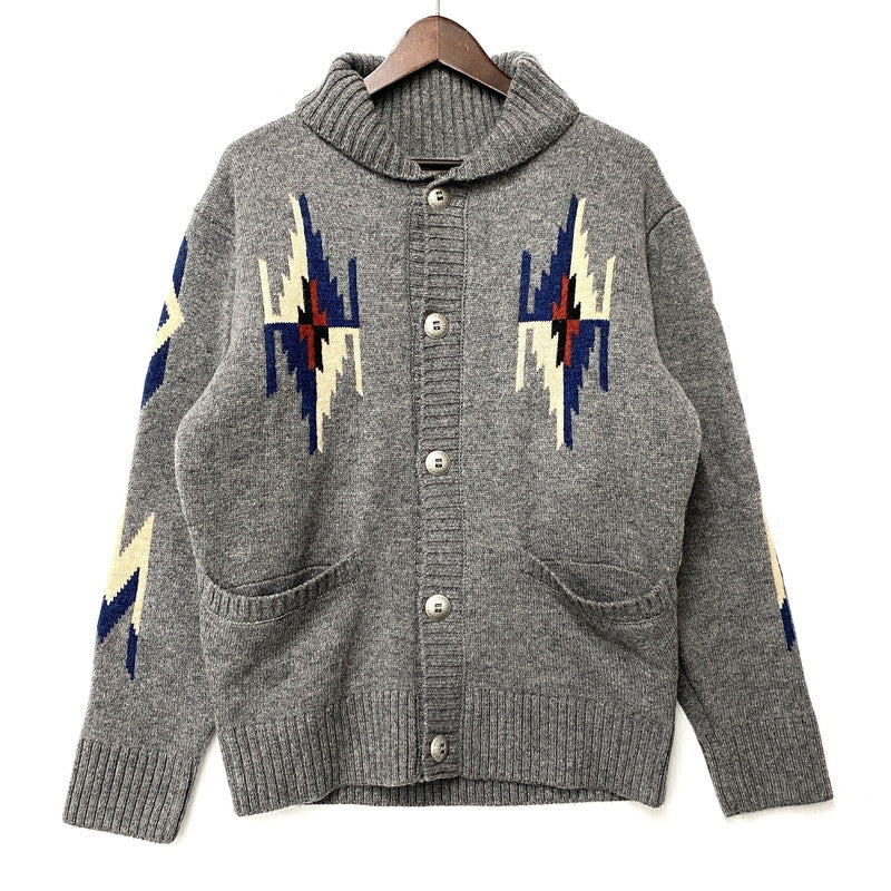 【中古品】【メンズ】 Pherrow's フェローズ COWICHAN SWEATER PRCC1 カウチンセーター 145-260323-as-10-izu サイズ：38 カラー：グレー 万代Net店