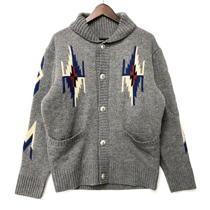 【中古品】【メンズ】 Pherrow's フェローズ COWICHAN SWEATER PRCC1 カウチンセーター 145-260323-as-10-izu サイズ：38 カラー：グレー 万代Net店