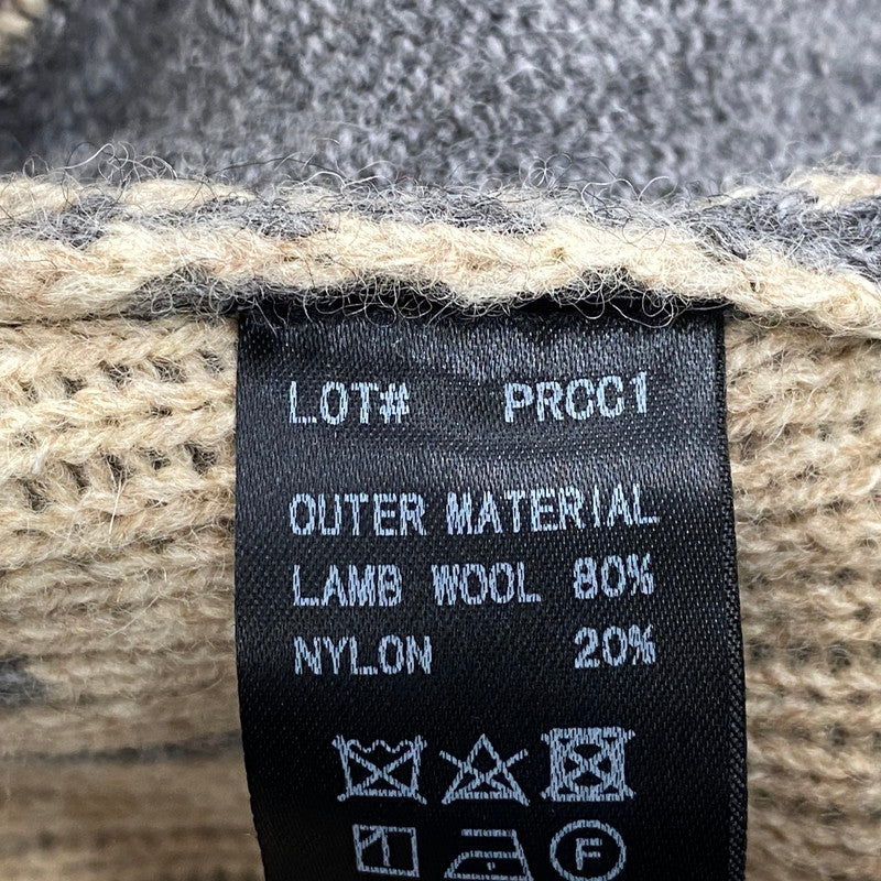 【中古品】【メンズ】 Pherrow's フェローズ COWICHAN SWEATER PRCC1 カウチンセーター 145-260323-as-10-izu サイズ：38 カラー：グレー 万代Net店