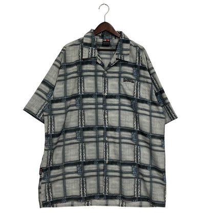 【中古品】【メンズ】 SOUTHPOLE サウスポール 90S ALL-OVER PATTERN OPEN COLLAR SS SHIRT オールオーバー パターン オープンカラー ショートスリーブ シャツ トップス 半袖 146-260330-cs-13-izu サイズ：XL カラー：グレー系 万代Net店