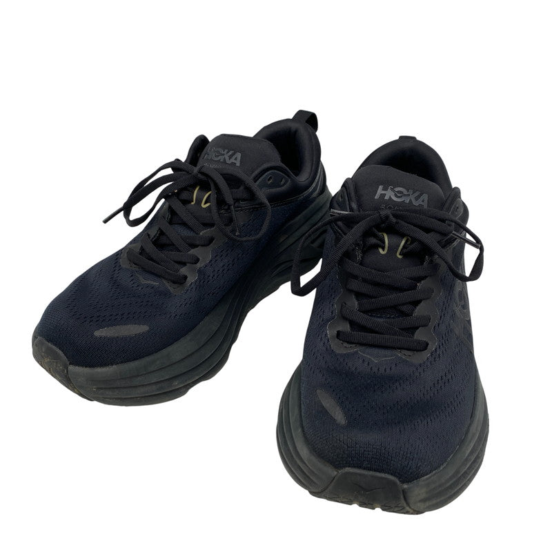 【中古品】【メンズ】 HOKA ONEONE ホカ オネオネ BONDI 8 1123202 ボンダイ8 スニーカー シューズ 靴 162-260323-as-12-izu サイズ：27cm カラー：ブラック 万代Net店