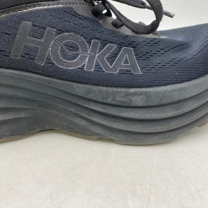 【中古品】【メンズ】 HOKA ONEONE ホカ オネオネ BONDI 8 1123202 ボンダイ8 スニーカー シューズ 靴 162-260323-as-12-izu サイズ：27cm カラー：ブラック 万代Net店