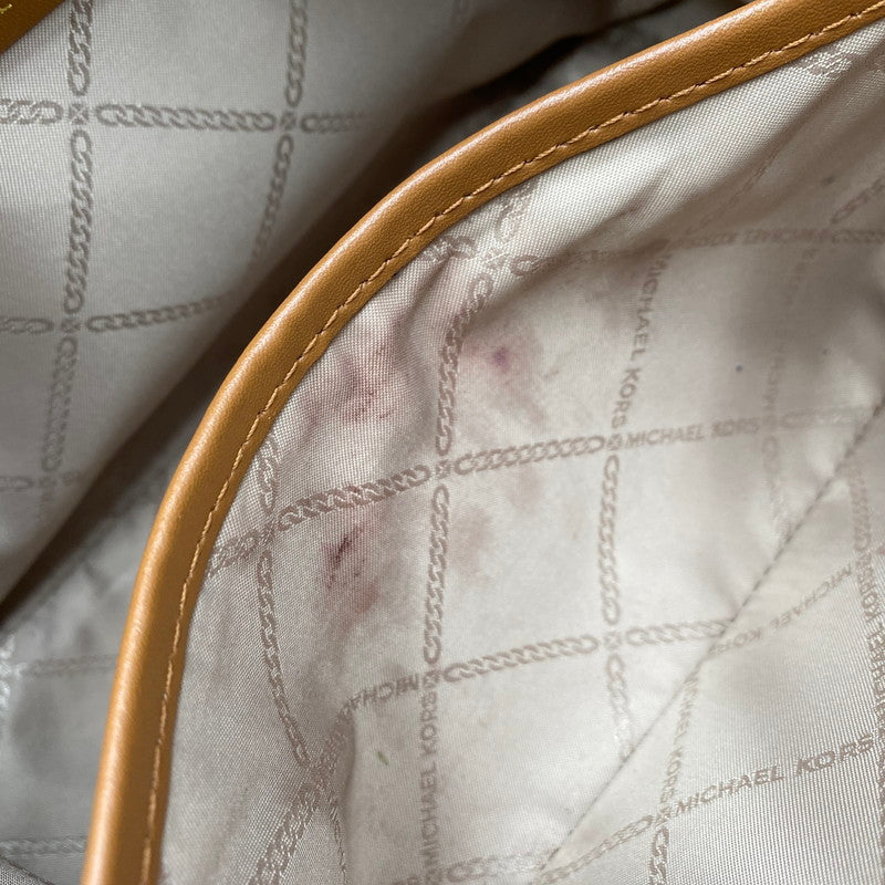 【中古品】【レディース】 Michael Kors マイケルコース SIENNA MD 2WAY BAG 30F1G4SM2B シエンナ ショルダーバッグ ハンドバッグ シグネチャー カバン 鞄 180-260323-as-21-izu カラー：ブラウン 万代Net店