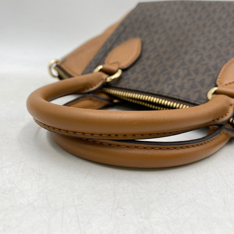 【中古品】【レディース】 Michael Kors マイケルコース SIENNA MD 2WAY BAG 30F1G4SM2B シエンナ ショルダーバッグ ハンドバッグ シグネチャー カバン 鞄 180-260323-as-21-izu カラー：ブラウン 万代Net店