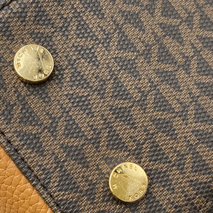 【中古品】【レディース】 Michael Kors マイケルコース SIENNA MD 2WAY BAG 30F1G4SM2B シエンナ ショルダーバッグ ハンドバッグ シグネチャー カバン 鞄 180-260323-as-21-izu カラー：ブラウン 万代Net店