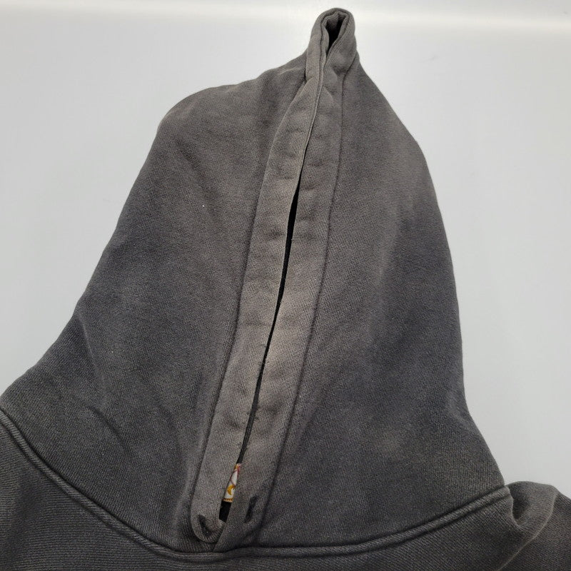 【現状渡し品】【メンズ】 LOGO HOODED SWEAT SHIRT 02811-3301 ロゴ フーデッド スウェットシャツ 三角タグ 刺繍 パーカー 146-260330-as-03-izu サイズ：XL カラー：ブラック系 万代Net店