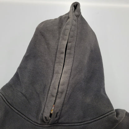 【現状渡し品】【メンズ】 LOGO HOODED SWEAT SHIRT 02811-3301 ロゴ フーデッド スウェットシャツ 三角タグ 刺繍 パーカー 146-260330-as-03-izu サイズ：XL カラー：ブラック系 万代Net店
