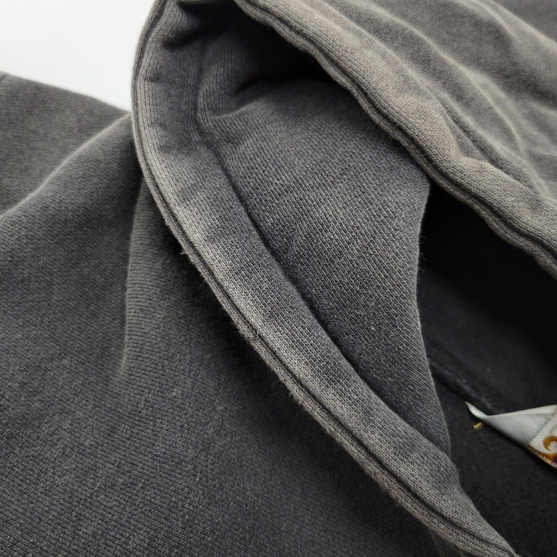 【現状渡し品】【メンズ】 LOGO HOODED SWEAT SHIRT 02811-3301 ロゴ フーデッド スウェットシャツ 三角タグ 刺繍 パーカー 146-260330-as-03-izu サイズ：XL カラー：ブラック系 万代Net店