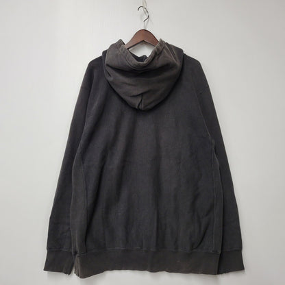 【現状渡し品】【メンズ】 LOGO HOODED SWEAT SHIRT 02811-3301 ロゴ フーデッド スウェットシャツ 三角タグ 刺繍 パーカー 146-260330-as-03-izu サイズ：XL カラー：ブラック系 万代Net店