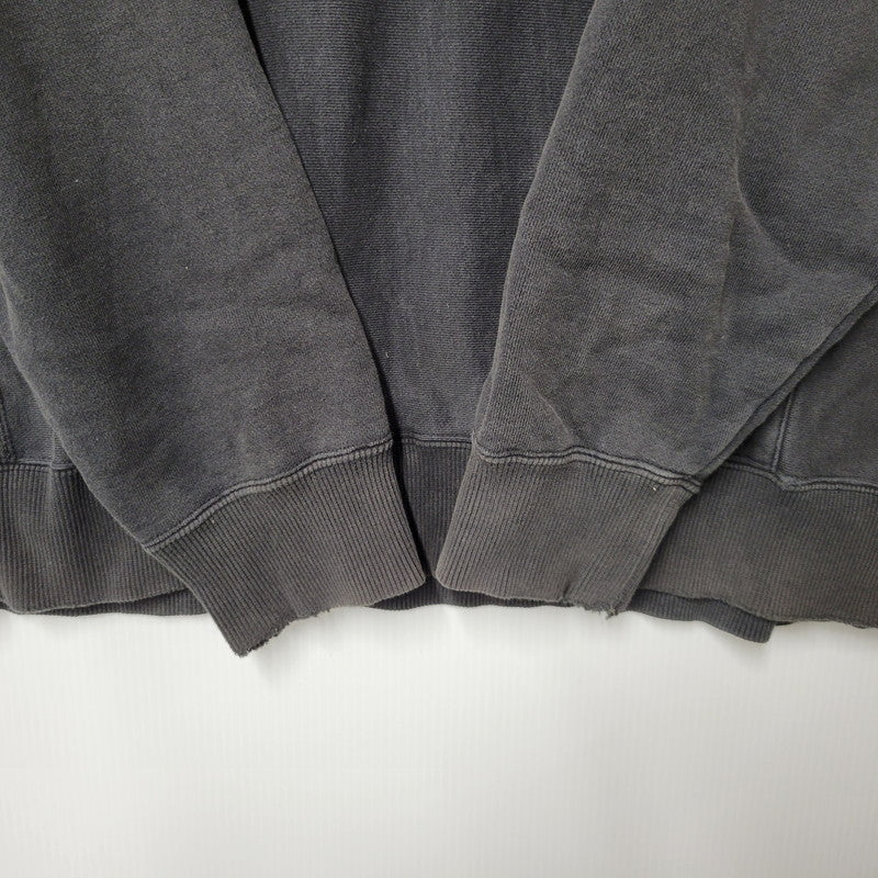 【現状渡し品】【メンズ】 LOGO HOODED SWEAT SHIRT 02811-3301 ロゴ フーデッド スウェットシャツ 三角タグ 刺繍 パーカー 146-260330-as-03-izu サイズ：XL カラー：ブラック系 万代Net店