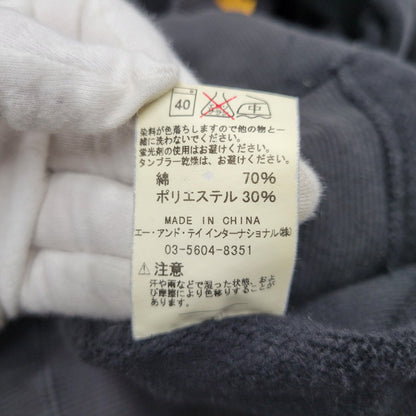 【現状渡し品】【メンズ】 LOGO HOODED SWEAT SHIRT 02811-3301 ロゴ フーデッド スウェットシャツ 三角タグ 刺繍 パーカー 146-260330-as-03-izu サイズ：XL カラー：ブラック系 万代Net店