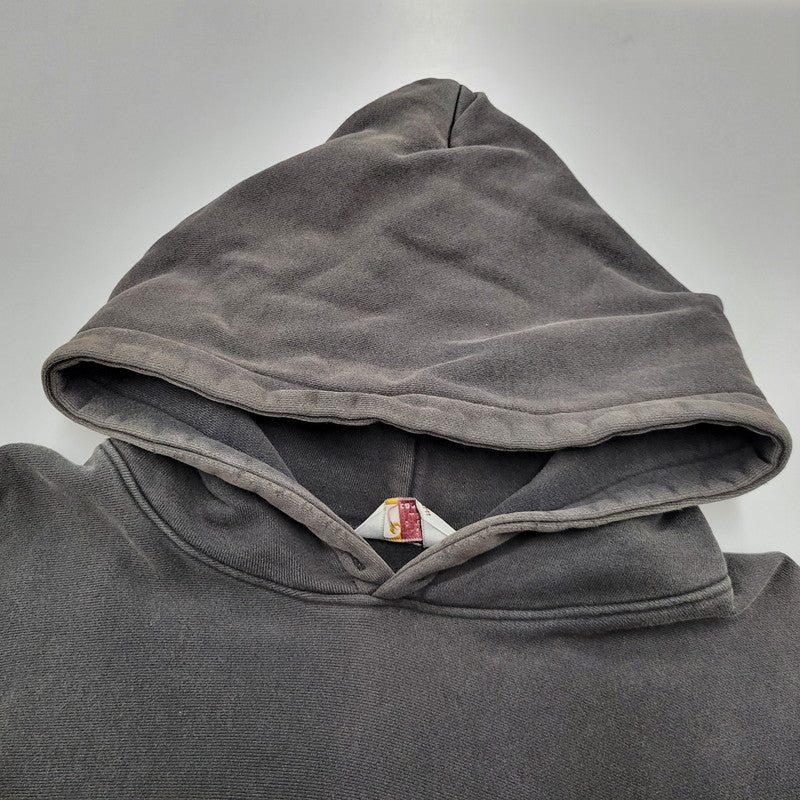 【現状渡し品】【メンズ】 LOGO HOODED SWEAT SHIRT 02811-3301 ロゴ フーデッド スウェットシャツ 三角タグ 刺繍 パーカー 146-260330-as-03-izu サイズ：XL カラー：ブラック系 万代Net店