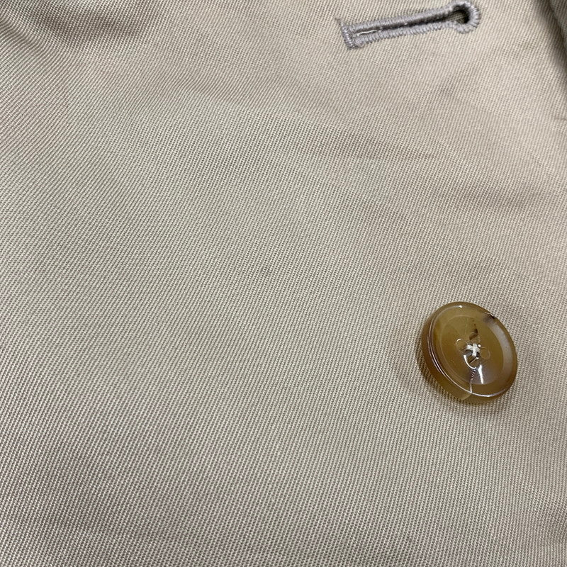 【現状渡し品】【メンズ】 ノバチェック トレンチコート アウター 141-260324-kh-10-izu サイズ：10 カラー：ベージュ 万代Net店