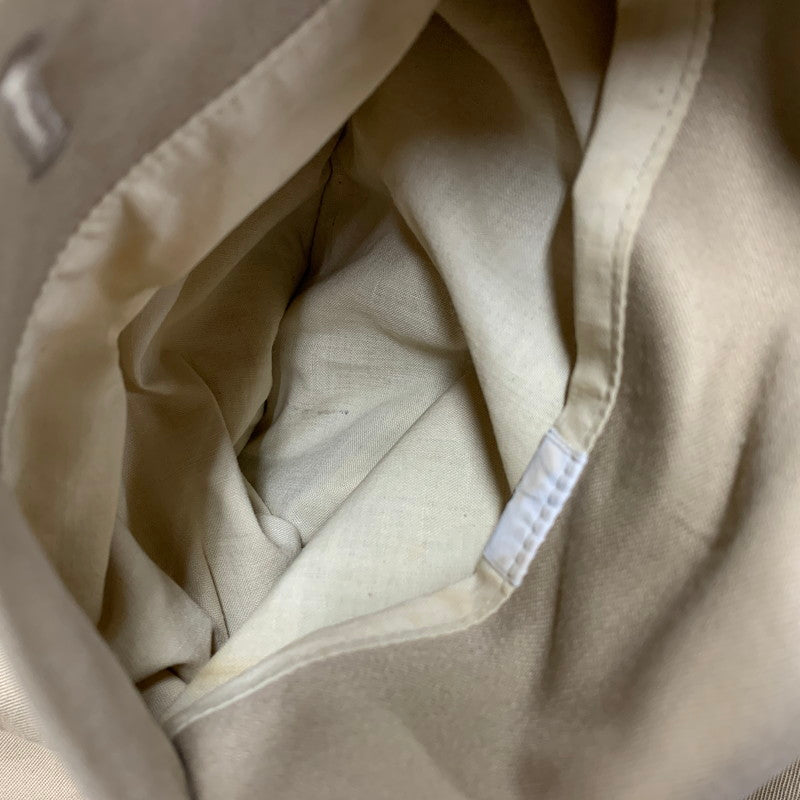 【現状渡し品】【メンズ】 ノバチェック トレンチコート アウター 141-260324-kh-10-izu サイズ：10 カラー：ベージュ 万代Net店