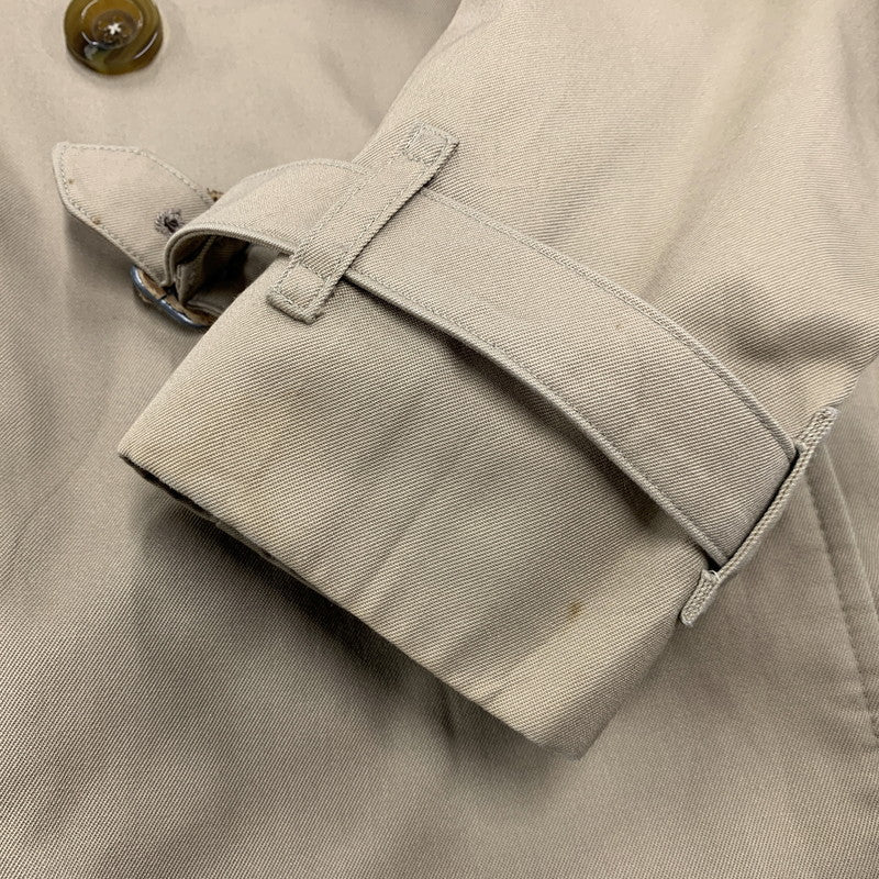 【現状渡し品】【メンズ】 ノバチェック トレンチコート アウター 141-260324-kh-10-izu サイズ：10 カラー：ベージュ 万代Net店