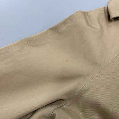 【現状渡し品】【メンズ】 ノバチェック トレンチコート アウター 141-260324-kh-10-izu サイズ：10 カラー：ベージュ 万代Net店