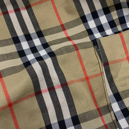 【現状渡し品】【メンズ】 ノバチェック トレンチコート アウター 141-260324-kh-10-izu サイズ：10 カラー：ベージュ 万代Net店