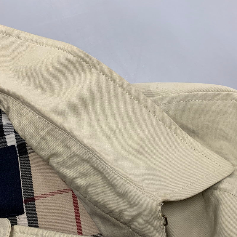 【中古品】【レディース】 BURBERRY LONDON バーバリーロンドン ノバチェック トレンチコート アウター 168-260324-kh-09-izu サイズ：10R カラー：クリーム 万代Net店