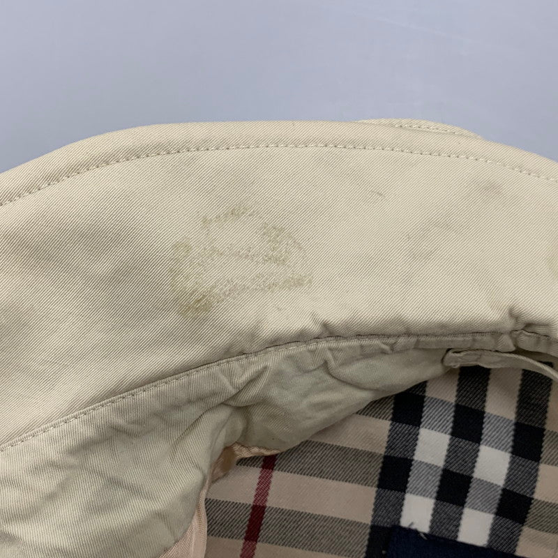 【中古品】【レディース】 BURBERRY LONDON バーバリーロンドン ノバチェック トレンチコート アウター 168-260324-kh-09-izu サイズ：10R カラー：クリーム 万代Net店
