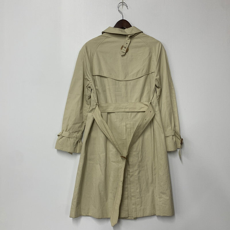 【中古品】【レディース】 BURBERRY LONDON バーバリーロンドン ノバチェック トレンチコート アウター 168-260324-kh-09-izu サイズ：10R カラー：クリーム 万代Net店