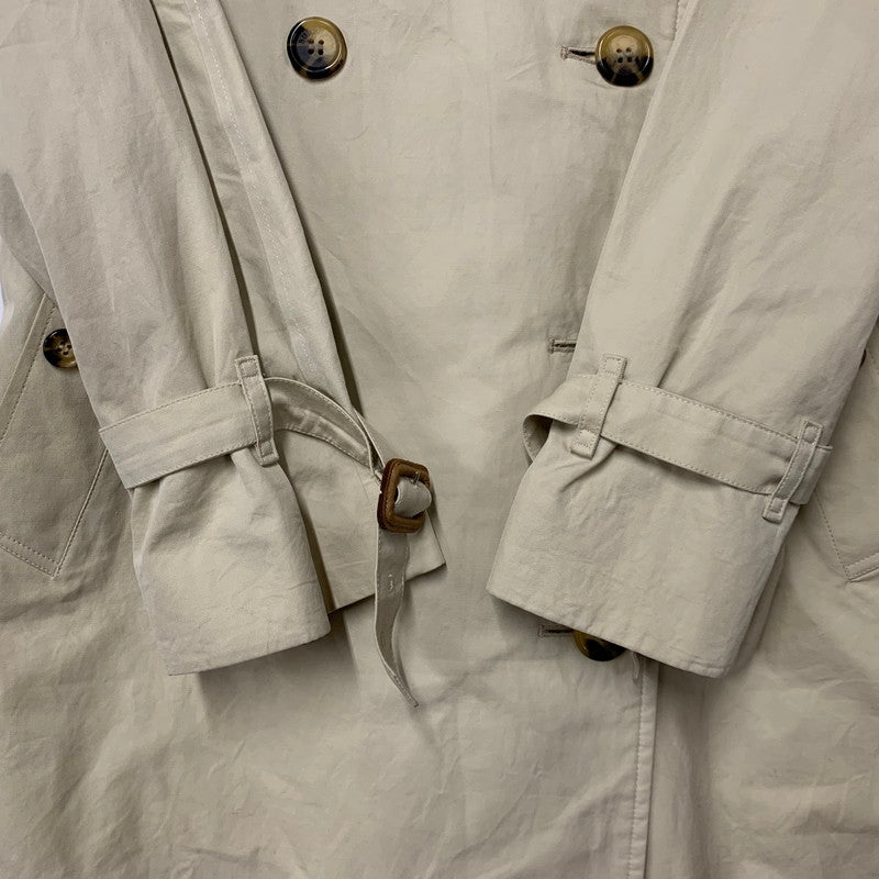 【中古品】【レディース】 BURBERRY LONDON バーバリーロンドン ノバチェック トレンチコート アウター 168-260324-kh-09-izu サイズ：10R カラー：クリーム 万代Net店