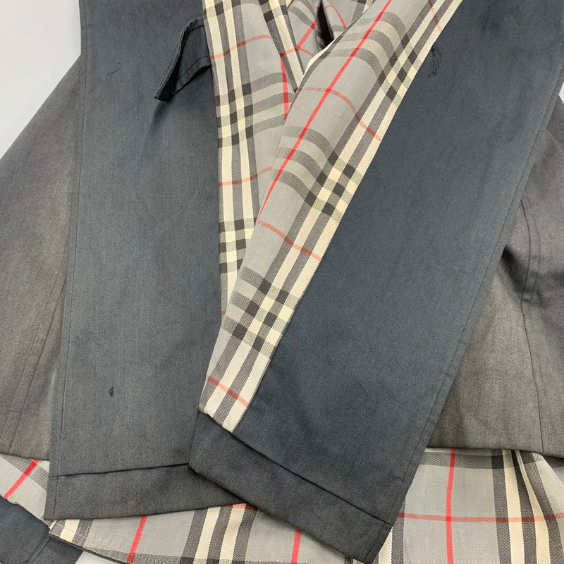 【現状渡し品】【メンズ】 TRENCH COAT トレンチコート アウター 141-260324-kh-08-izu カラー：ブラック 万代Net店