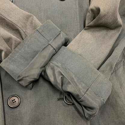 【現状渡し品】【メンズ】 TRENCH COAT トレンチコート アウター 141-260324-kh-08-izu カラー：ブラック 万代Net店