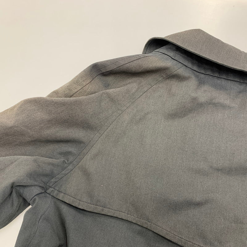 【現状渡し品】【メンズ】 TRENCH COAT トレンチコート アウター 141-260324-kh-08-izu カラー：ブラック 万代Net店