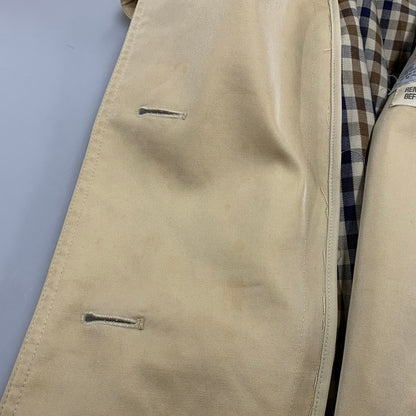 【中古品】【メンズ】 AQUA5 TRENCH COAT アクアファイブ トレンチコート アウター 141-260324-kh-11-izu カラー：ベージュ 万代Net店