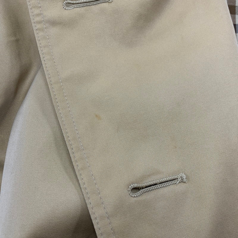 【中古品】【メンズ】 AQUA5 TRENCH COAT アクアファイブ トレンチコート アウター 141-260324-kh-11-izu カラー：ベージュ 万代Net店