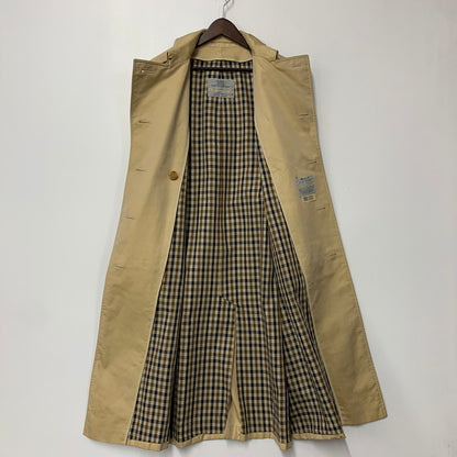 【中古品】【メンズ】 AQUA5 TRENCH COAT アクアファイブ トレンチコート アウター 141-260324-kh-11-izu カラー：ベージュ 万代Net店