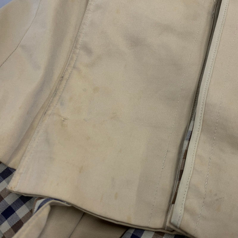 【中古品】【メンズ】 AQUA5 TRENCH COAT アクアファイブ トレンチコート アウター 141-260324-kh-11-izu カラー：ベージュ 万代Net店