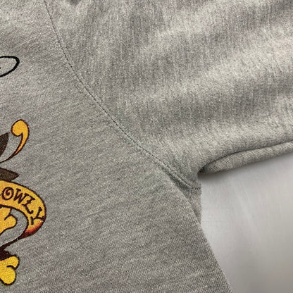 【中古品】【メンズ】 43KH04 PRINT ZIP UP HOODIE プリント ジップ アップ フーディー トップス 長袖 141-260327-cs-03-izu サイズ：L カラー：グレー 万代Net店