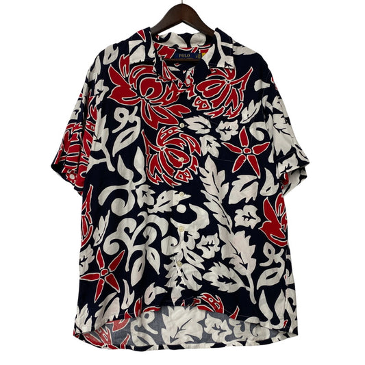 【中古品】【メンズ】 IT03945310963 OPEN COLLAR ALOHA SHIRT オープンカラー アロハ シャツ トップス 半袖 147-260325-cs-05-izu サイズ：L カラー：マルチ 万代Net店