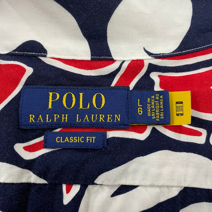 【中古品】【メンズ】 IT03945310963 OPEN COLLAR ALOHA SHIRT オープンカラー アロハ シャツ トップス 半袖 147-260325-cs-05-izu サイズ：L カラー：マルチ 万代Net店