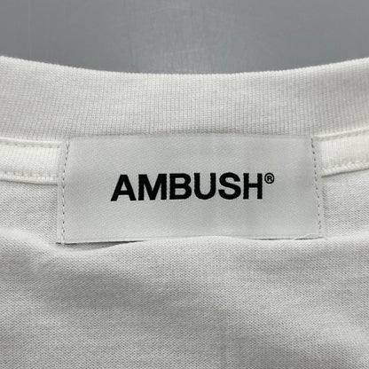 【中古品】【メンズ】 12112896 LOGO SS TEE ロゴ ショートスリーブ ティー トップス 半袖 142-260325-cs-01-izu サイズ：L カラー：ホワイト 万代Net店