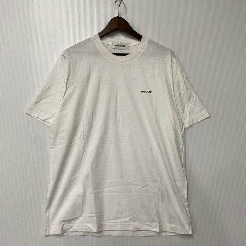 【中古品】【メンズ】 12112896 LOGO SS TEE ロゴ ショートスリーブ ティー トップス 半袖 142-260325-cs-01-izu サイズ：L カラー：ホワイト 万代Net店