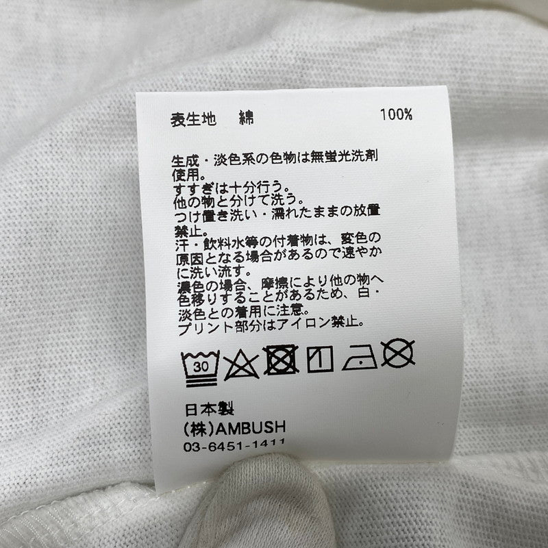 【中古品】【メンズ】 12112896 LOGO SS TEE ロゴ ショートスリーブ ティー トップス 半袖 142-260325-cs-01-izu サイズ：L カラー：ホワイト 万代Net店