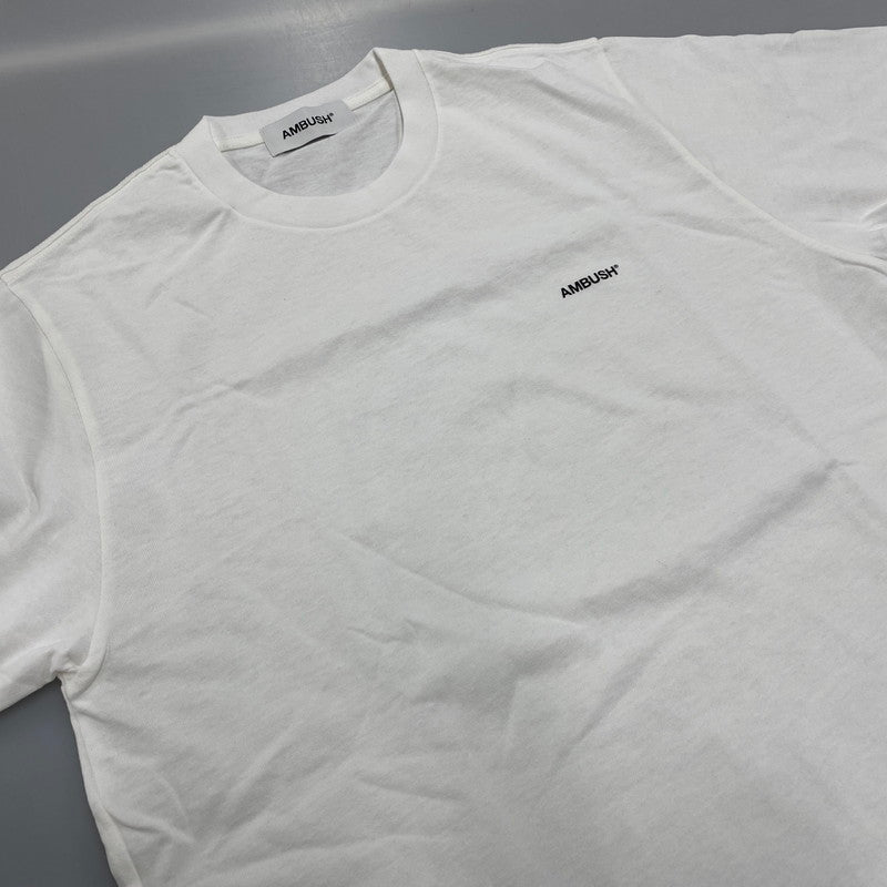 【中古品】【メンズ】 12112896 LOGO SS TEE ロゴ ショートスリーブ ティー トップス 半袖 142-260325-cs-01-izu サイズ：L カラー：ホワイト 万代Net店