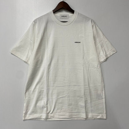【中古品】【メンズ】 12112896 LOGO SS TEE ロゴ ショートスリーブ ティー トップス 半袖 142-260325-cs-01-izu サイズ：L カラー：ホワイト 万代Net店