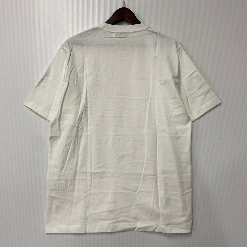 【中古品】【メンズ】 12112896 LOGO SS TEE ロゴ ショートスリーブ ティー トップス 半袖 142-260325-cs-01-izu サイズ：L カラー：ホワイト 万代Net店
