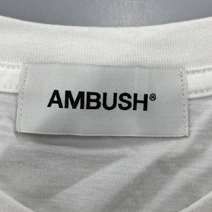 【中古品】【メンズ】 12112896 LOGO SS TEE ロゴ ショートスリーブ ティー トップス 半袖 142-260325-cs-01-izu サイズ：L カラー：ホワイト 万代Net店