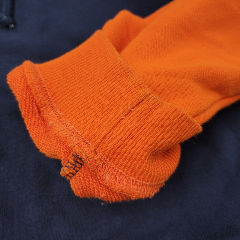 【中古品】【メンズ】 OLD VANS オールド バンズ 90-00S ZIP UP HOODED SWEATSHIRT ジップ アップ フーデッド スウェットシャツ トップス 長袖 146-260331-cs-25-izu サイズ：L カラー：ネイビー×オレンジ 万代Net店