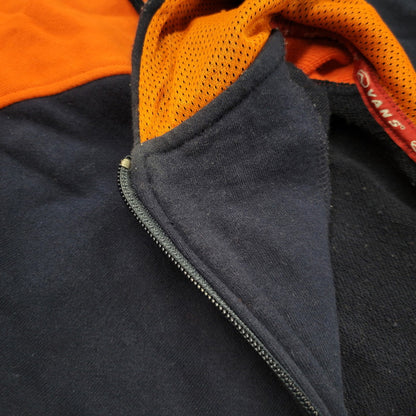 【中古品】【メンズ】 OLD VANS オールド バンズ 90-00S ZIP UP HOODED SWEATSHIRT ジップ アップ フーデッド スウェットシャツ トップス 長袖 146-260331-cs-25-izu サイズ：L カラー：ネイビー×オレンジ 万代Net店